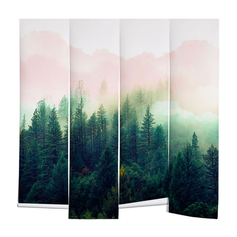 Marta Barragan Camarasa Mountain landscape painting 01 Wall Mural