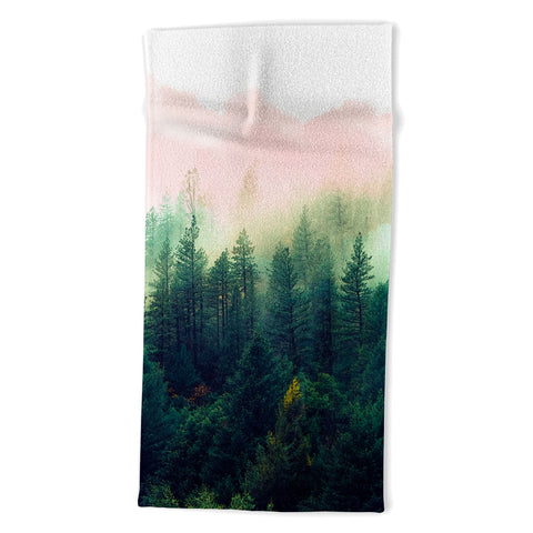 Marta Barragan Camarasa Mountain landscape painting 01 Beach Towel