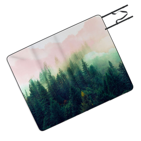 Marta Barragan Camarasa Mountain landscape painting 01 Picnic Blanket