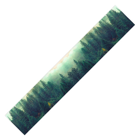 Marta Barragan Camarasa Mountain landscape painting 01 Table Runner