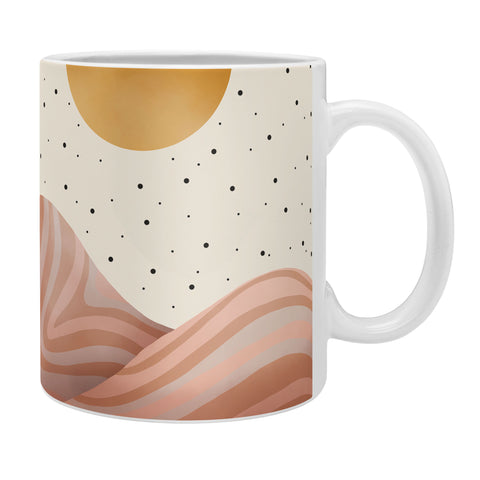 Marta Barragan Camarasa Mountainous sunrise Coffee Mug