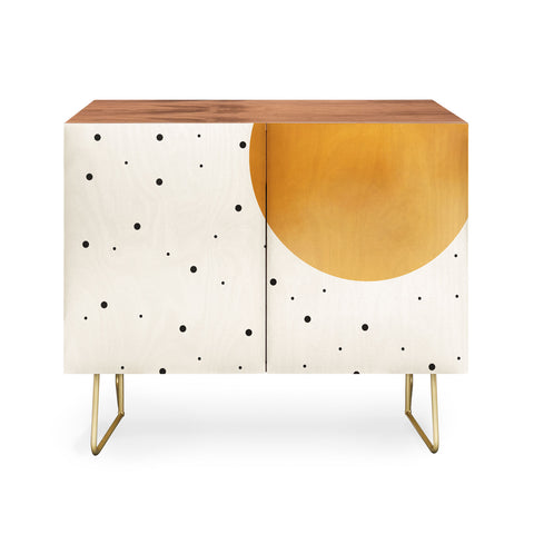 Marta Barragan Camarasa Mountainous sunrise Credenza