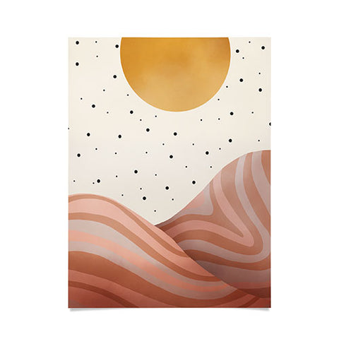 Marta Barragan Camarasa Mountainous sunrise Poster