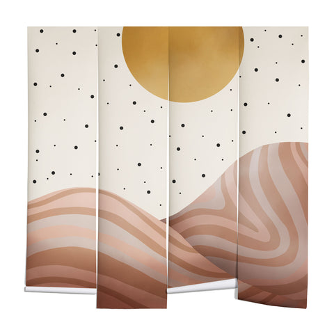 Marta Barragan Camarasa Mountainous sunrise Wall Mural