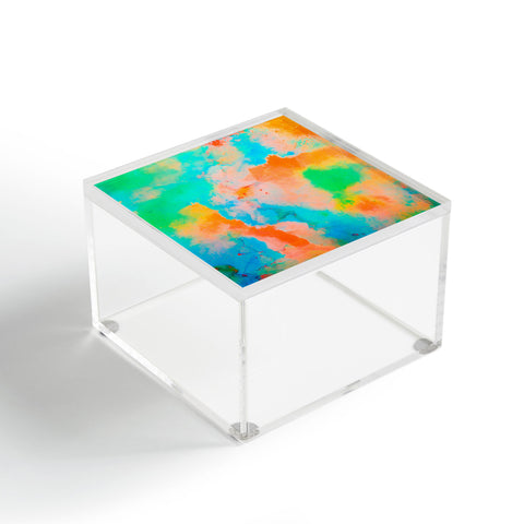 Marta Barragan Camarasa Multicolored watercolor stains Acrylic Box