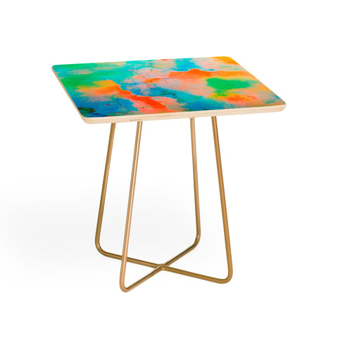 Marta Barragan Camarasa Multicolored watercolor stains Side Table