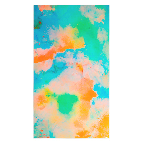 Marta Barragan Camarasa Multicolored watercolor stains Tablecloth