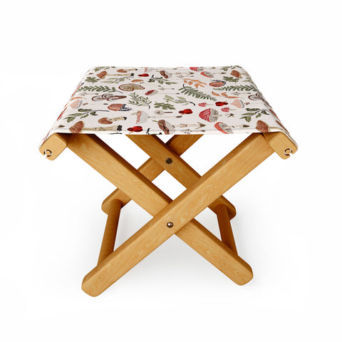 Marta Barragan Camarasa Mushroom seasonal Folding Stool