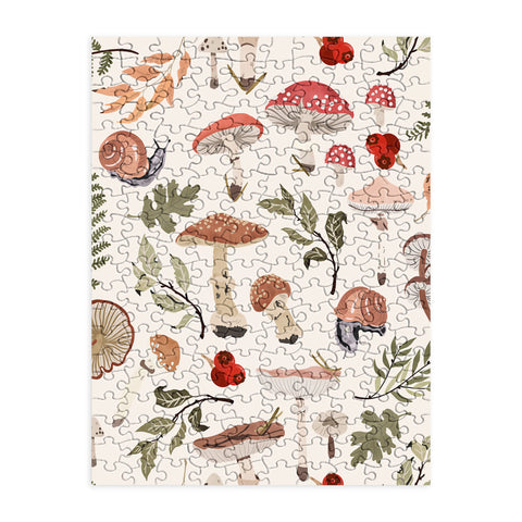 Marta Barragan Camarasa Mushroom seasonal Puzzle