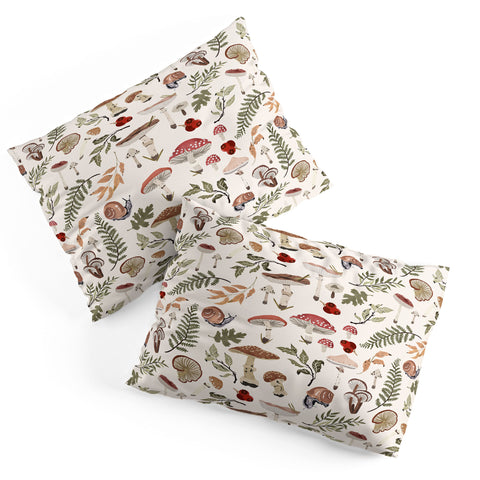 Marta Barragan Camarasa Mushroom seasonal Pillow Shams