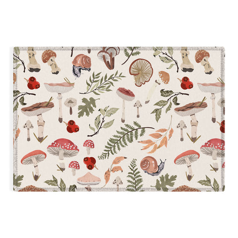 Marta Barragan Camarasa Mushroom seasonal Outdoor Rug