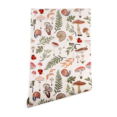 Marta Barragan Camarasa Mushroom seasonal Wallpaper