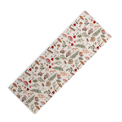 Marta Barragan Camarasa Mushroom seasonal Yoga Mat