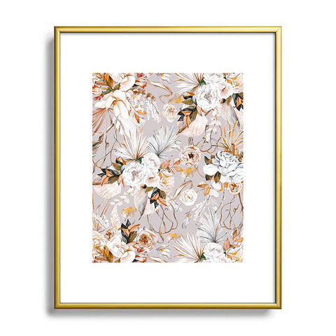 Marta Barragan Camarasa Myrna bohem Metal Framed Art Print