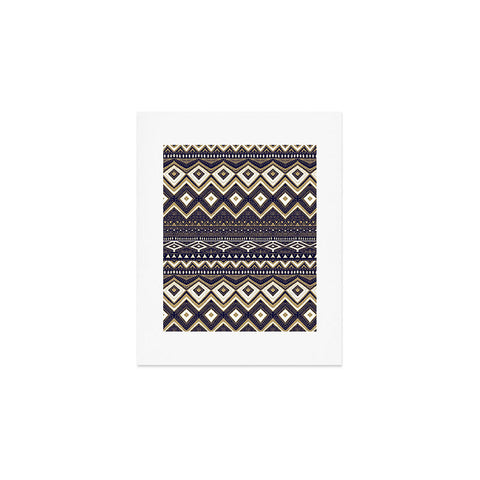 Marta Barragan Camarasa Mystic Tribal of Gold and Blue II Art Print