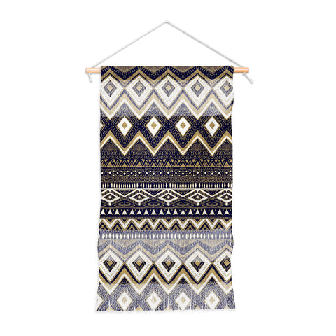 Marta Barragan Camarasa Mystic Tribal of Gold and Blue II Wall Hanging Portrait