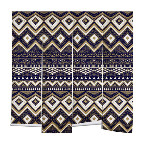 Marta Barragan Camarasa Mystic Tribal of Gold and Blue II Wall Mural