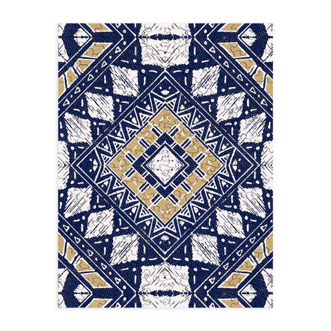 Marta Barragan Camarasa Mystic Tribal of Gold and Blue Puzzle