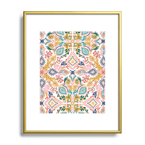 Marta Barragan Camarasa Nain bohem Metal Framed Art Print