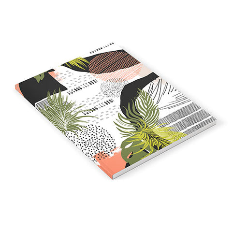 Marta Barragan Camarasa Nature abstract with strokes Notebook