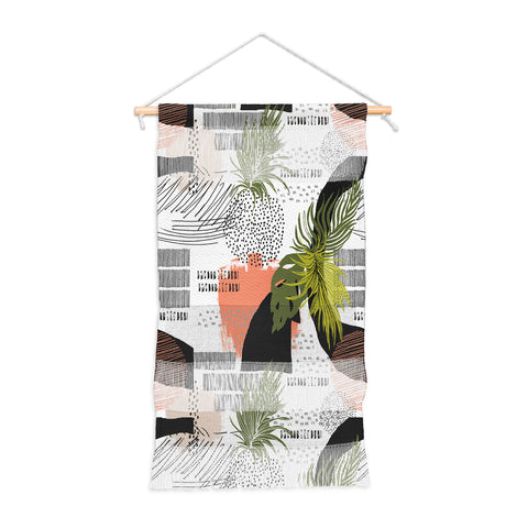 Marta Barragan Camarasa Nature abstract with strokes Wall Hanging Portrait