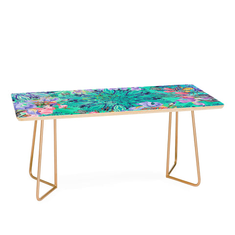 Marta Barragan Camarasa Nature among blue mandalas Coffee Table