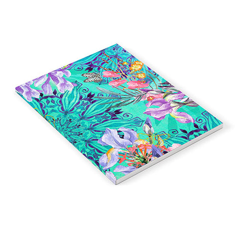 Marta Barragan Camarasa Nature among blue mandalas Notebook
