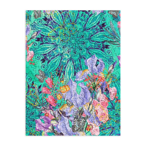 Marta Barragan Camarasa Nature among blue mandalas Puzzle