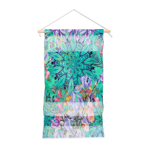 Marta Barragan Camarasa Nature among blue mandalas Wall Hanging Portrait