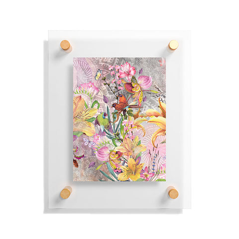 Marta Barragan Camarasa Nature among mandalas Floating Acrylic Print