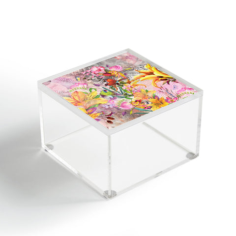 Marta Barragan Camarasa Nature among mandalas Acrylic Box