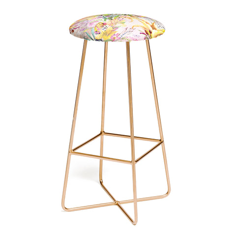 Marta Barragan Camarasa Nature among mandalas Bar Stool