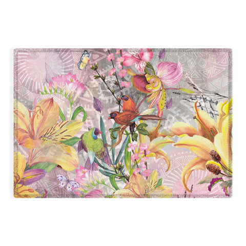 Marta Barragan Camarasa Nature among mandalas Outdoor Rug