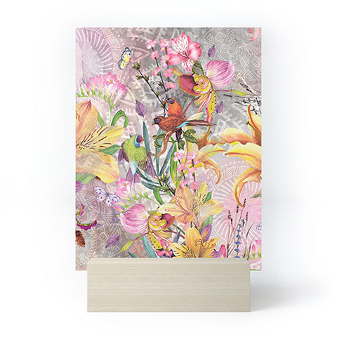 Marta Barragan Camarasa Nature among mandalas Mini Art Print