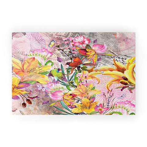 Marta Barragan Camarasa Nature among mandalas Welcome Mat