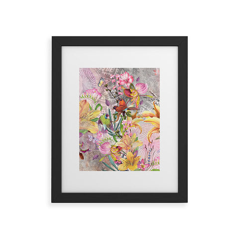 Marta Barragan Camarasa Nature among mandalas Framed Art Print