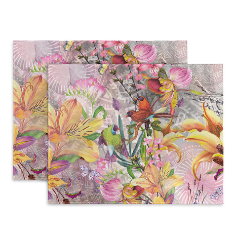 Marta Barragan Camarasa Nature among mandalas Placemat