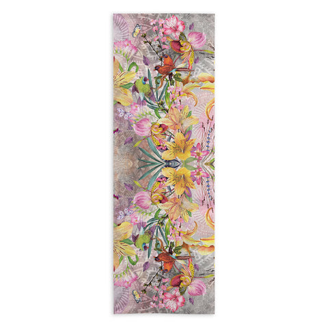 Marta Barragan Camarasa Nature among mandalas Yoga Towel