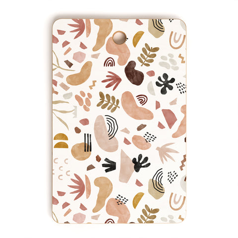 Marta Barragan Camarasa Nature desert terrazzo Cutting Board Rectangle