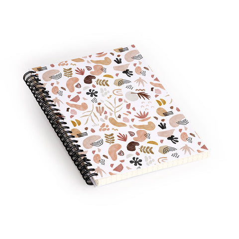 Marta Barragan Camarasa Nature desert terrazzo Spiral Notebook