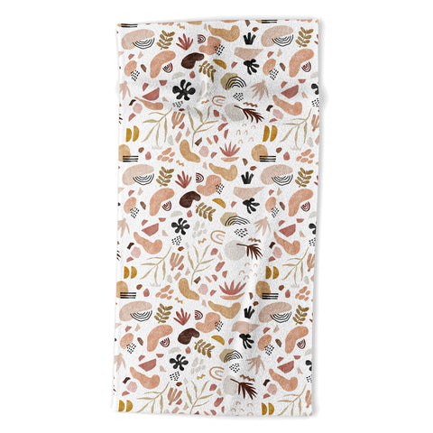 Marta Barragan Camarasa Nature desert terrazzo Beach Towel