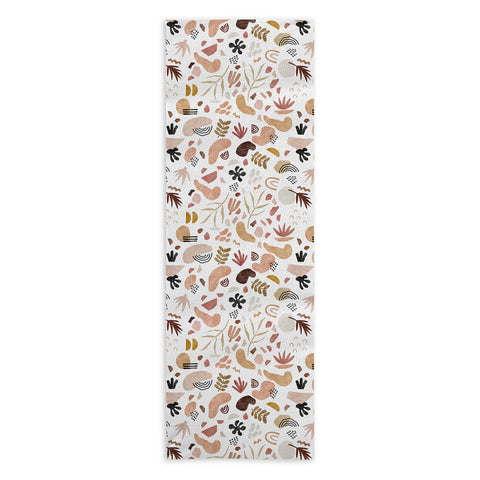 Marta Barragan Camarasa Nature desert terrazzo Yoga Towel