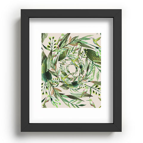 Marta Barragan Camarasa Nature in circles Recessed Framing Rectangle