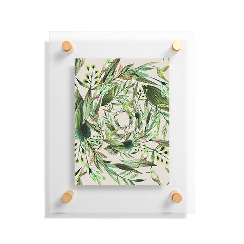 Marta Barragan Camarasa Nature in circles Floating Acrylic Print