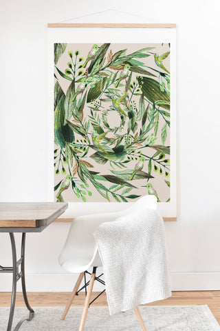 Marta Barragan Camarasa Nature in circles Art Print And Hanger