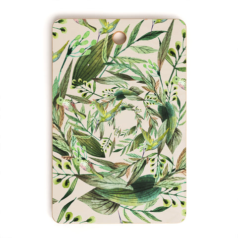 Marta Barragan Camarasa Nature in circles Cutting Board Rectangle