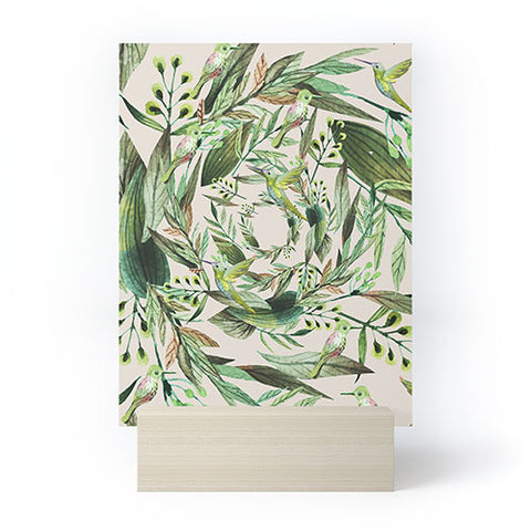 Marta Barragan Camarasa Nature in circles Mini Art Print