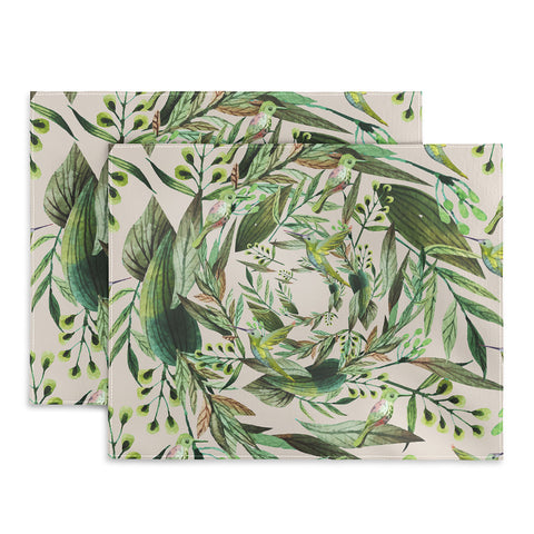 Marta Barragan Camarasa Nature in circles Placemat