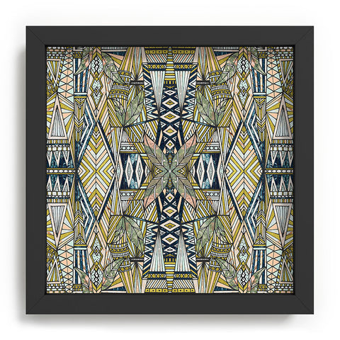 Marta Barragan Camarasa Nature tribal pattern Recessed Framing Square