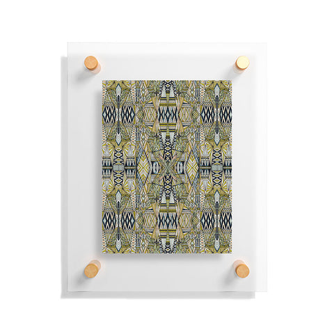 Marta Barragan Camarasa Nature tribal pattern Floating Acrylic Print